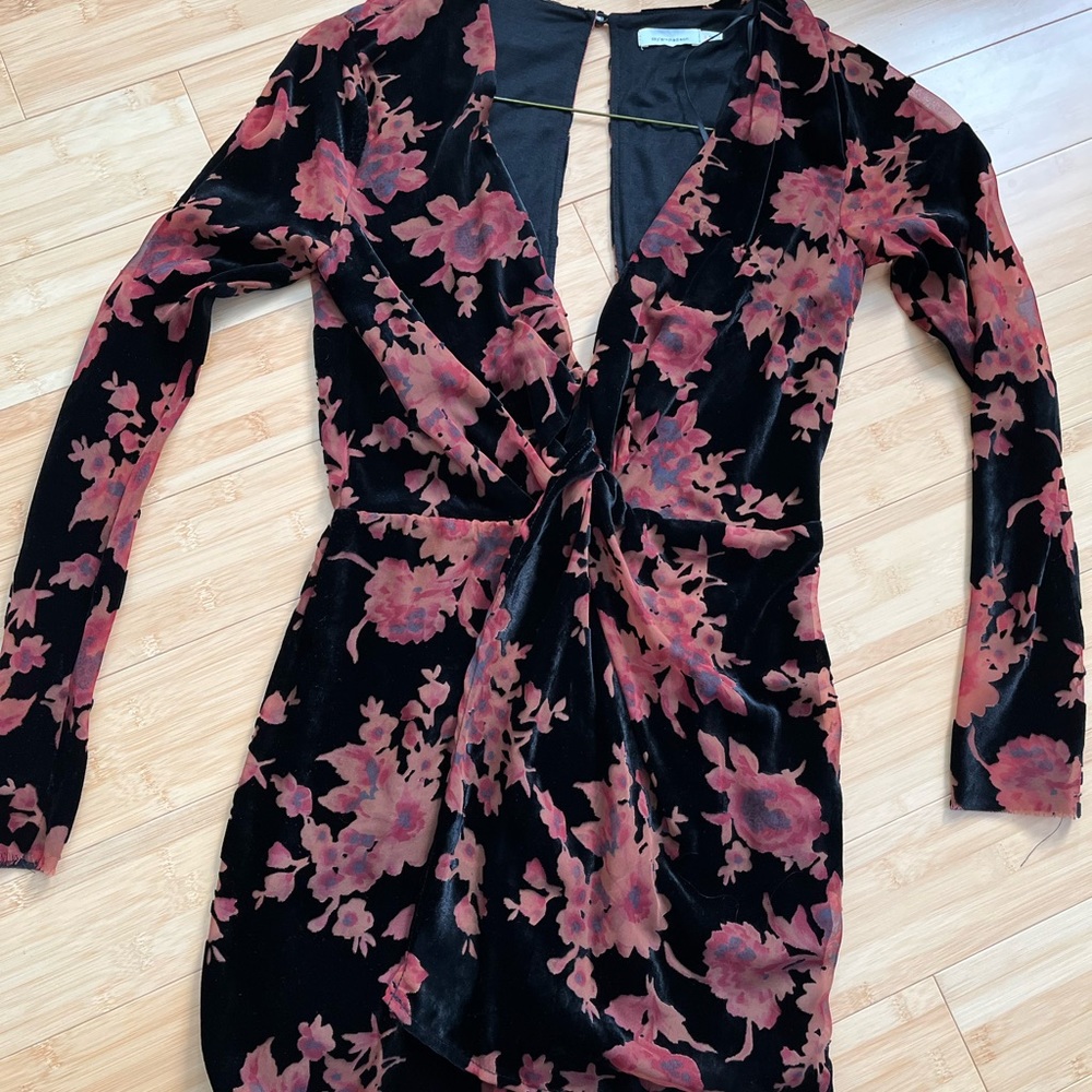 floral mini dress